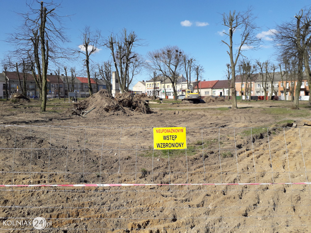Ruszyły prace ziemne w parku miejskim
