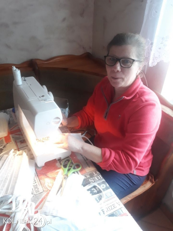 W gminie Kolno szyją maseczki