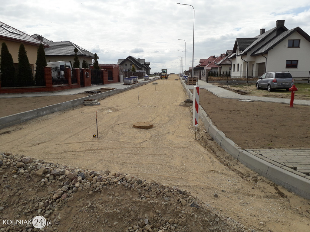 Budowa ulic w Kolnie: Akacjowa i Bukowa