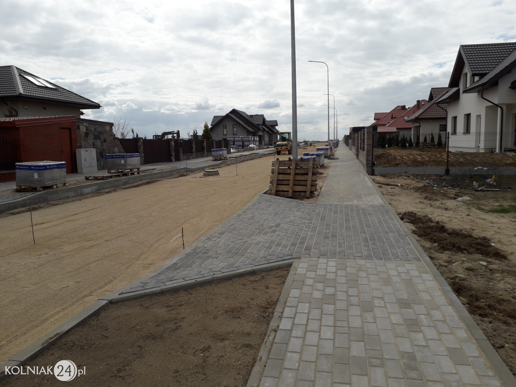 Budowa ulic w Kolnie: Akacjowa i Bukowa