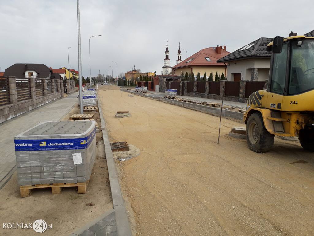 Budowa ulic w Kolnie: Akacjowa i Bukowa
