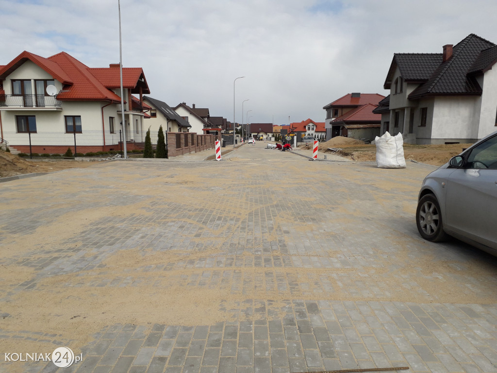 Budowa ulic w Kolnie: Akacjowa i Bukowa