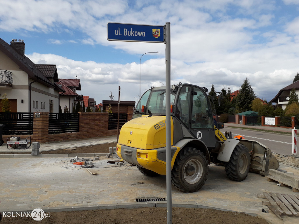 Budowa ulic w Kolnie: Akacjowa i Bukowa