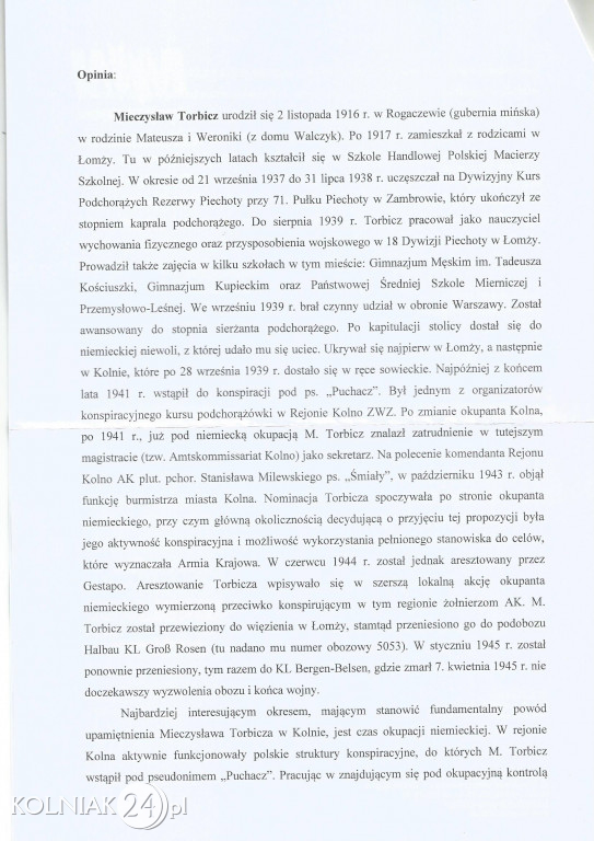 W żadnym z nich nie ma zarzutu współpracy z gestapo