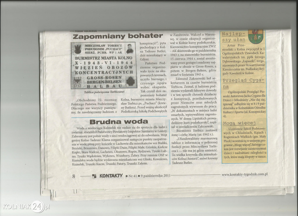 W żadnym z nich nie ma zarzutu współpracy z gestapo