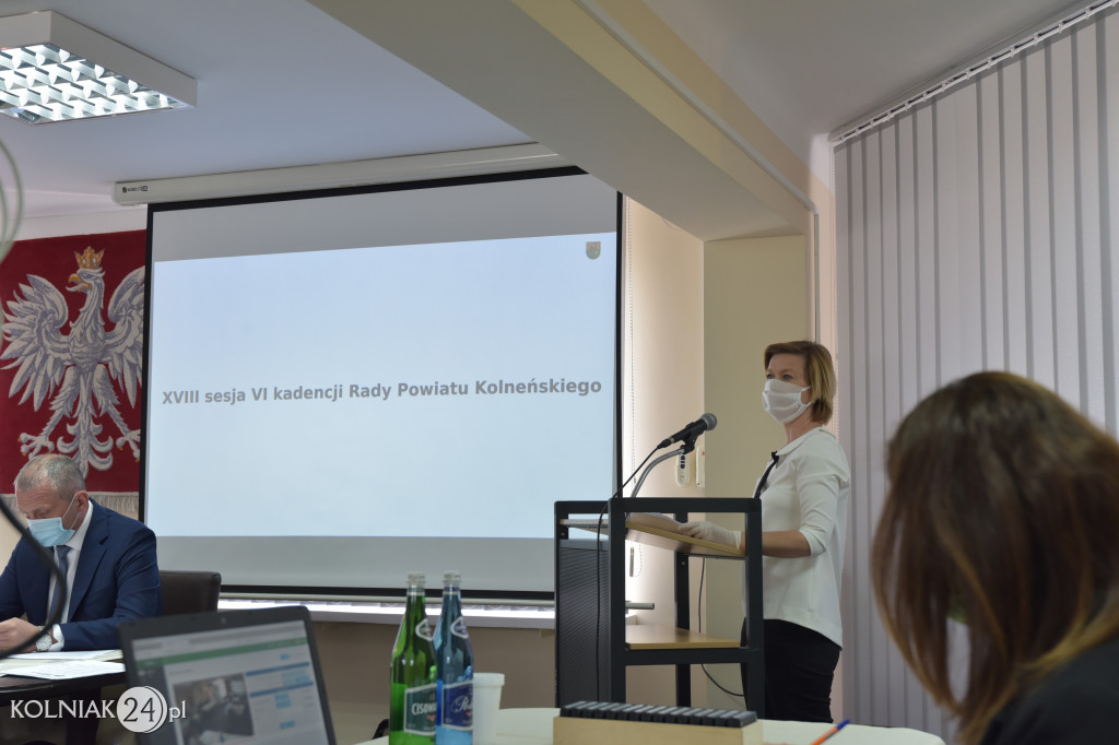 XVIII Sesja Rady Powiatu Kolneńskiego