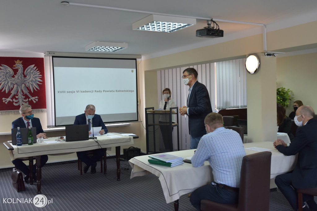 XVIII Sesja Rady Powiatu Kolneńskiego