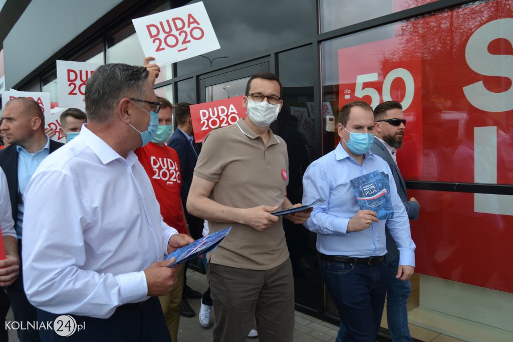Mateusz Morawiecki w Kolnie