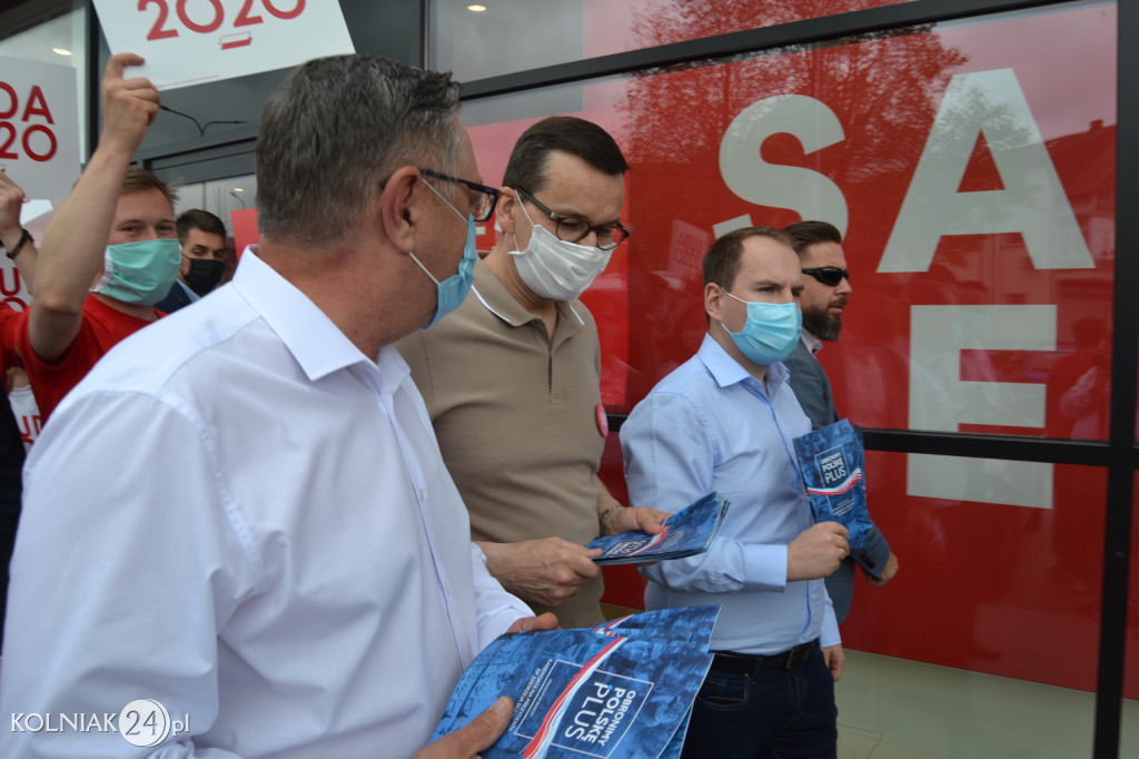 Mateusz Morawiecki w Kolnie