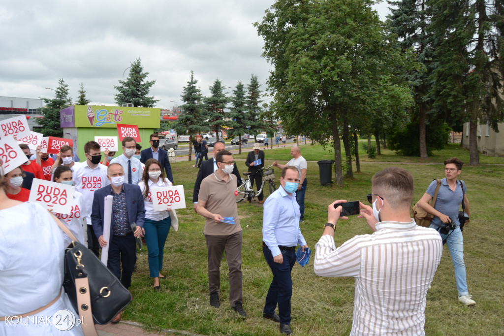 Mateusz Morawiecki w Kolnie