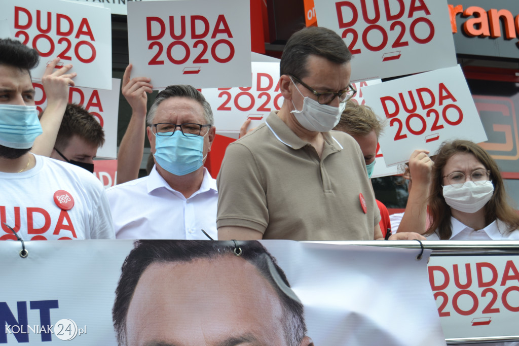 Mateusz Morawiecki w Kolnie