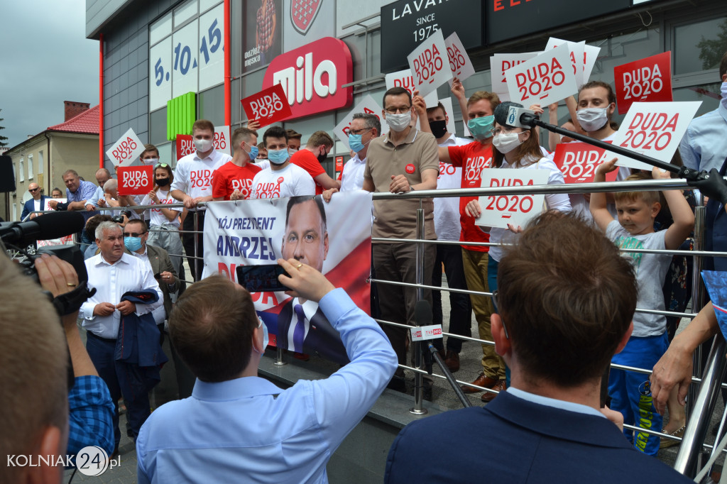 Mateusz Morawiecki w Kolnie