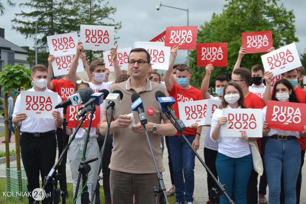 Mateusz Morawiecki w Kolnie
