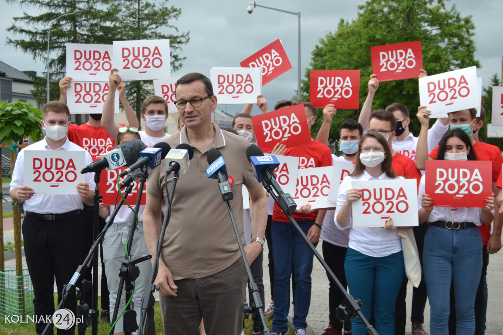 Mateusz Morawiecki w Kolnie