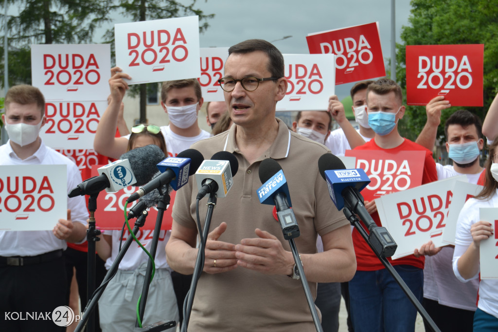 Mateusz Morawiecki w Kolnie