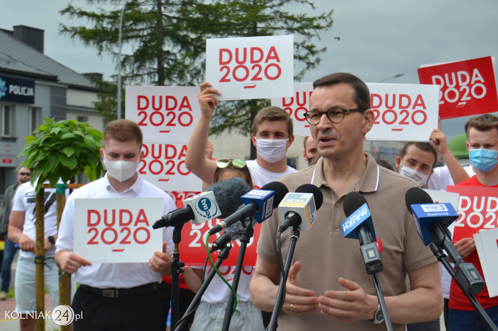 Mateusz Morawiecki w Kolnie