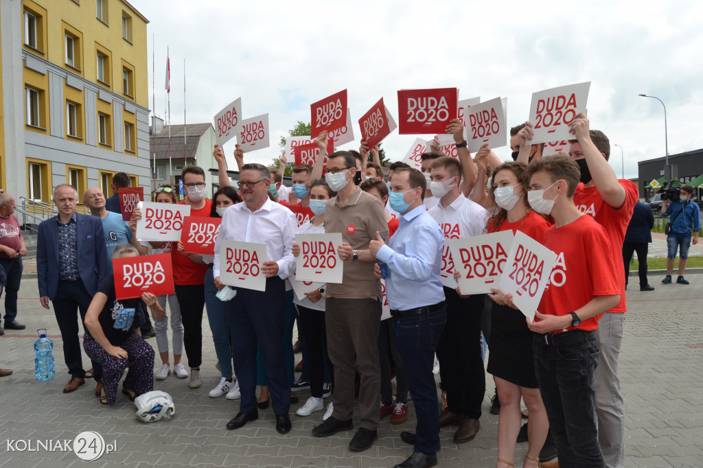 Mateusz Morawiecki w Kolnie