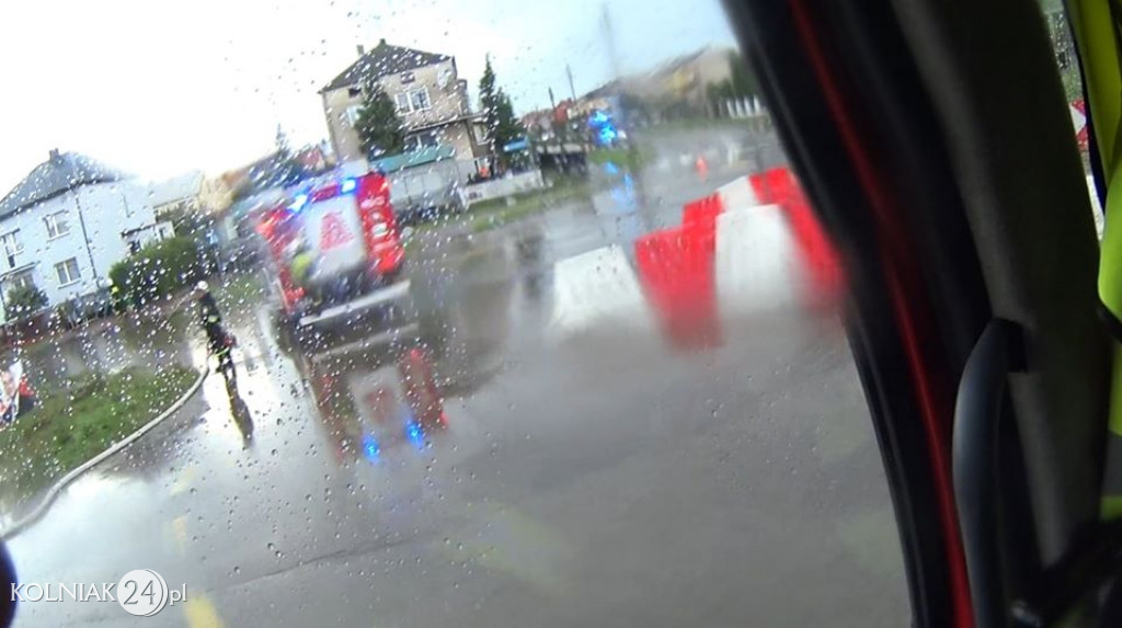 Kolejna ulewa w Kolnie