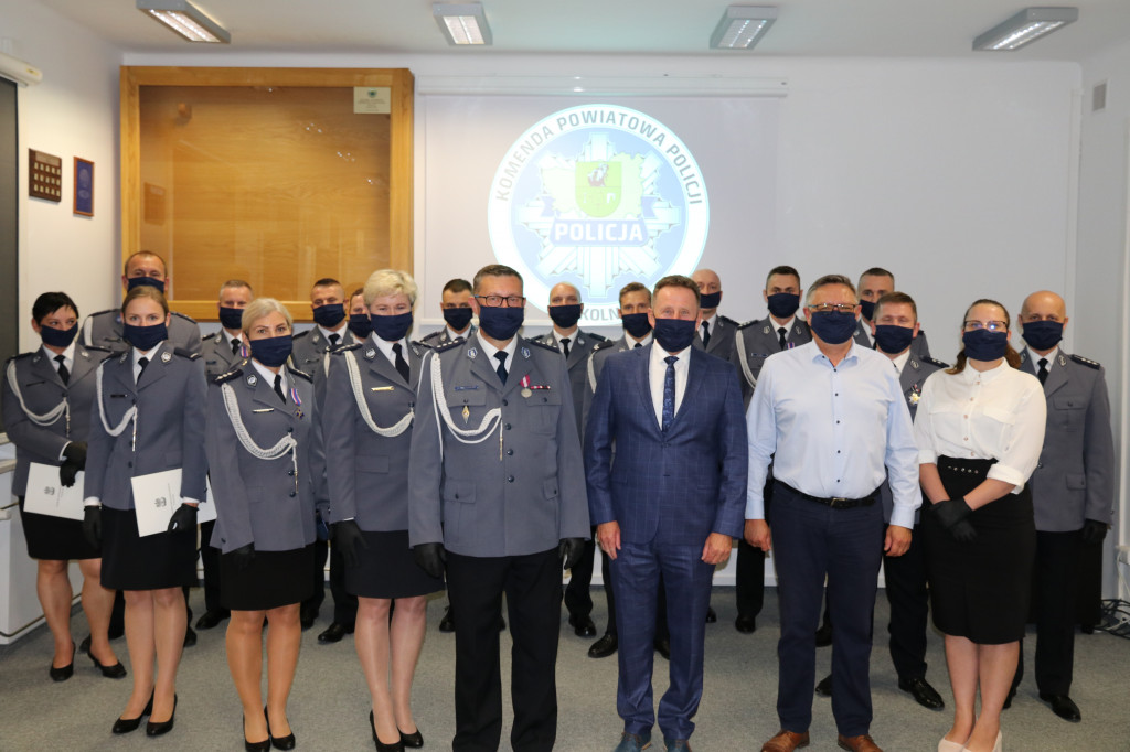 Obchody święta Policji w kolneńskiej komendzie