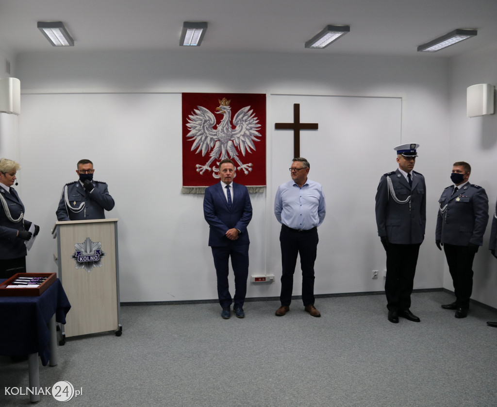 Obchody święta Policji w kolneńskiej komendzie