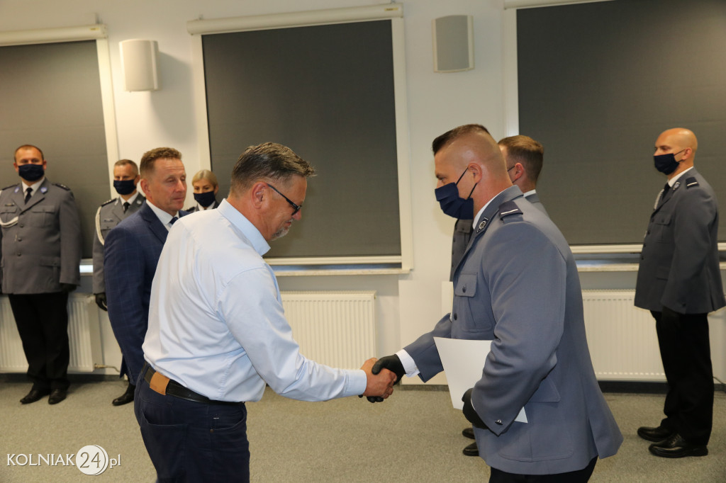 Obchody święta Policji w kolneńskiej komendzie