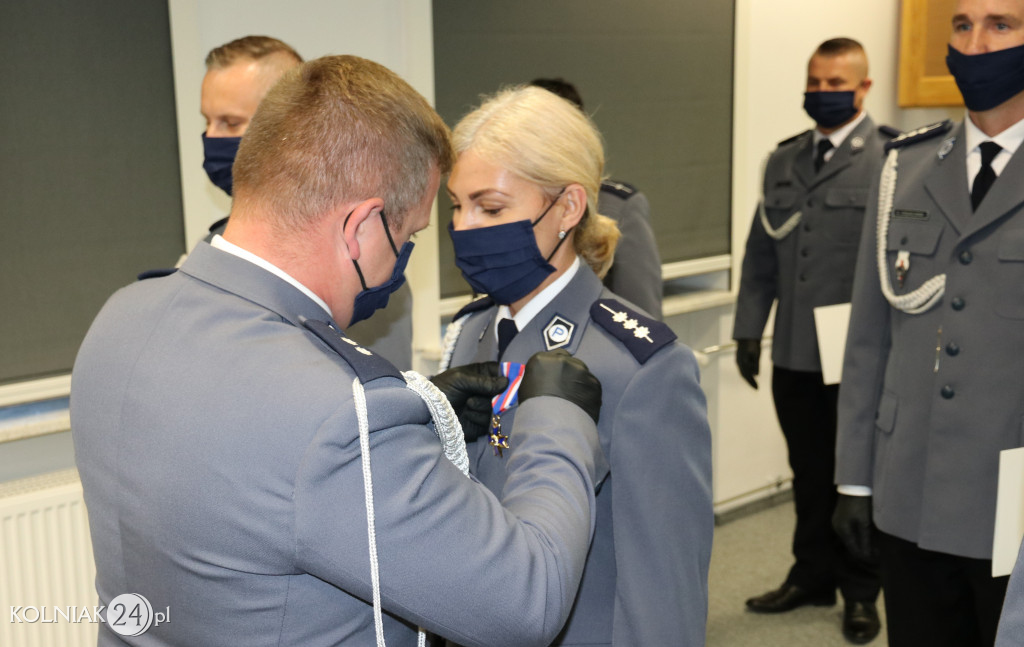 Obchody święta Policji w kolneńskiej komendzie