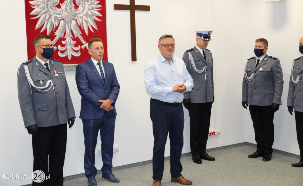 Obchody święta Policji w kolneńskiej komendzie