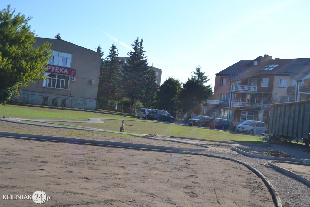 Prace przy kolejce na ukończeniu