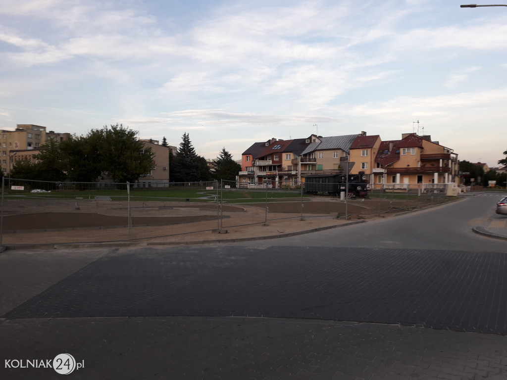 Prace przy kolejce na ukończeniu