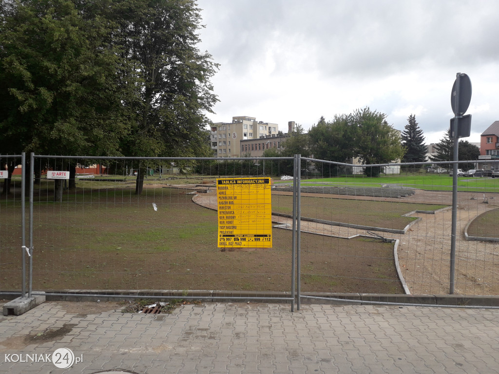 Prace przy kolejce na ukończeniu