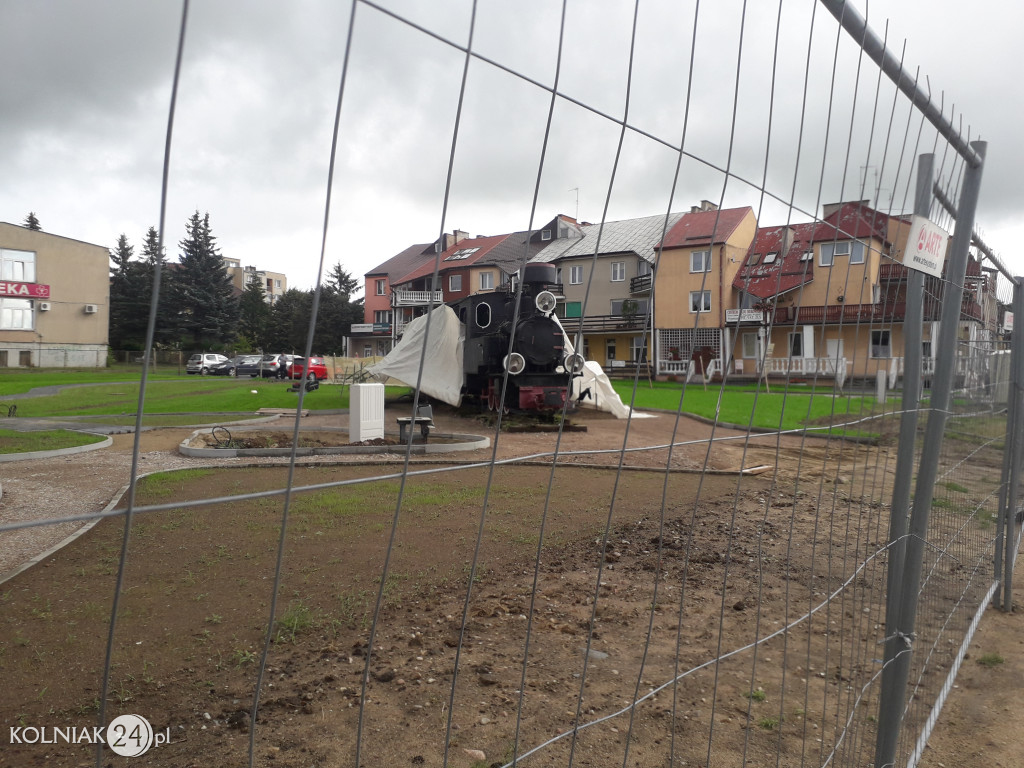 Prace przy kolejce na ukończeniu
