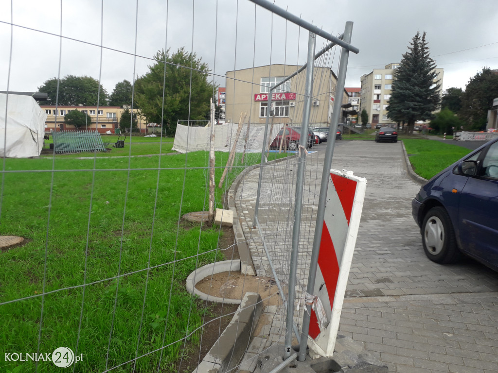 Prace przy kolejce na ukończeniu