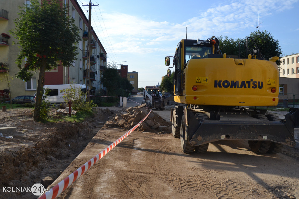 Przebudowa ulicy Sikorskiego w Kolnie