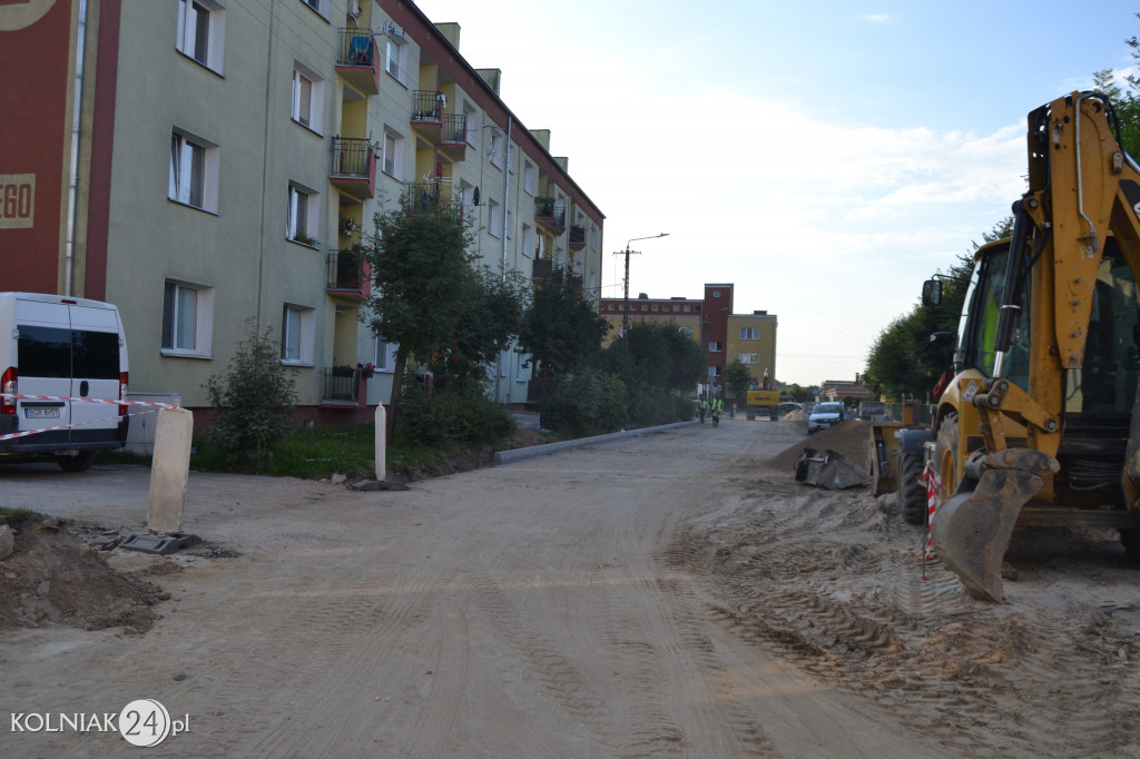 Przebudowa ulicy Sikorskiego w Kolnie