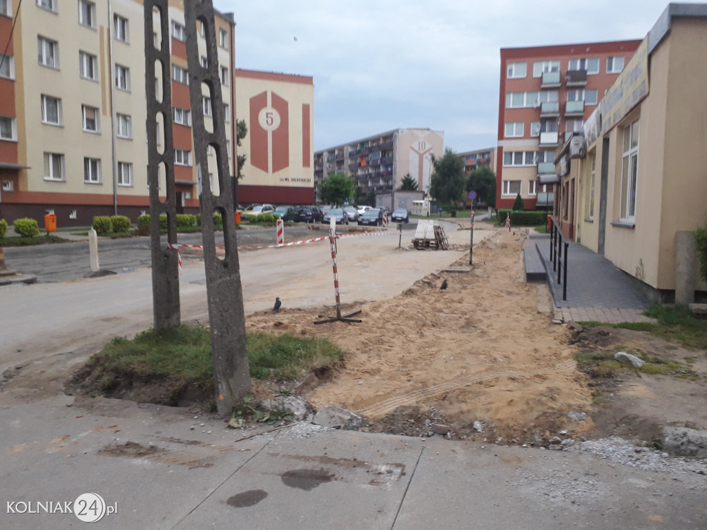 Przebudowa ulicy Sikorskiego w Kolnie