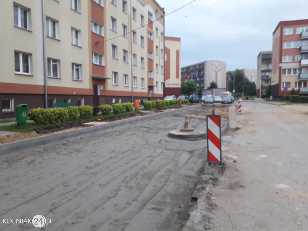 Przebudowa ulicy Sikorskiego w Kolnie