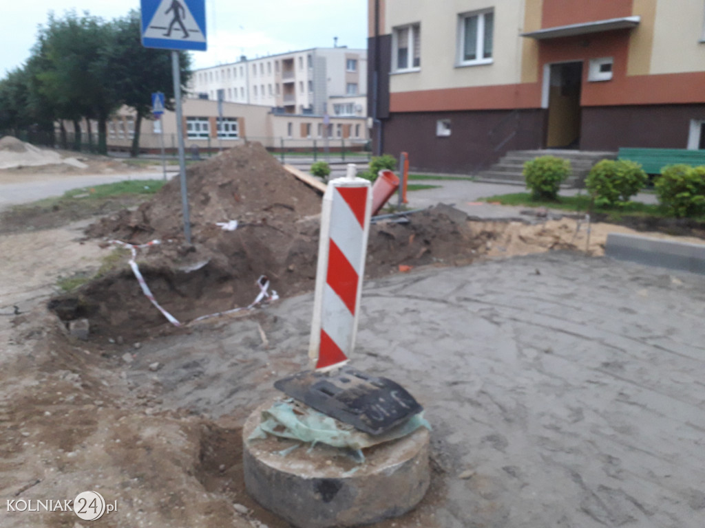Przebudowa ulicy Sikorskiego w Kolnie