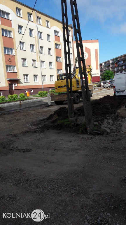 Przebudowa ulicy Sikorskiego w Kolnie