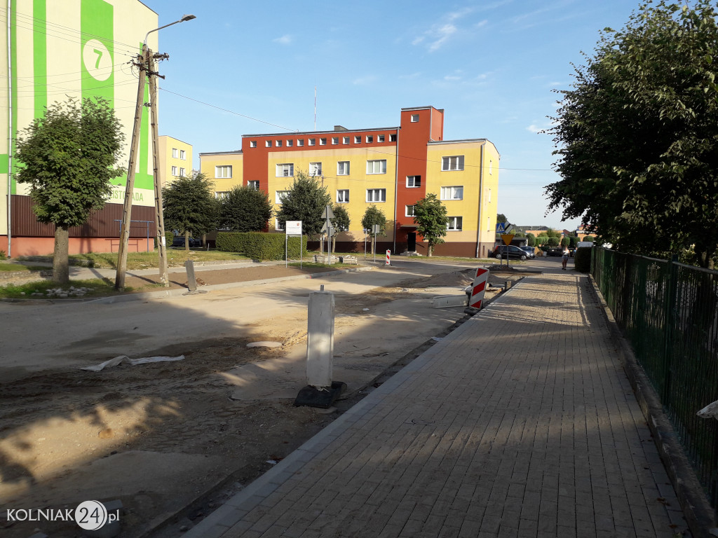 Przebudowa ulicy Sikorskiego w Kolnie