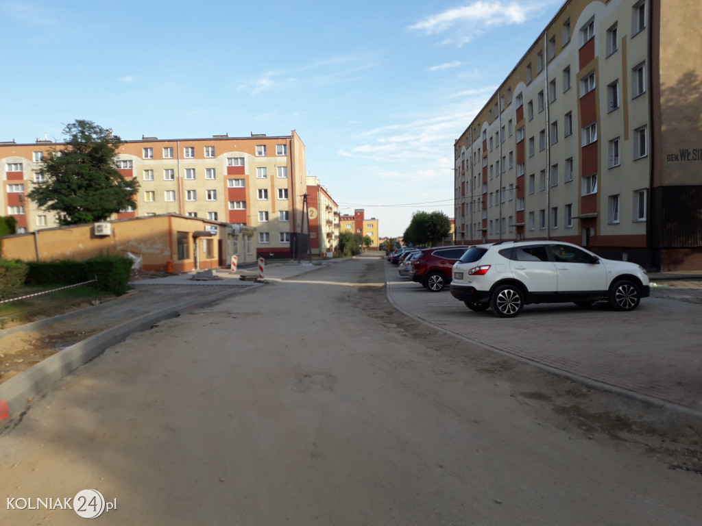 Przebudowa ulicy Sikorskiego w Kolnie