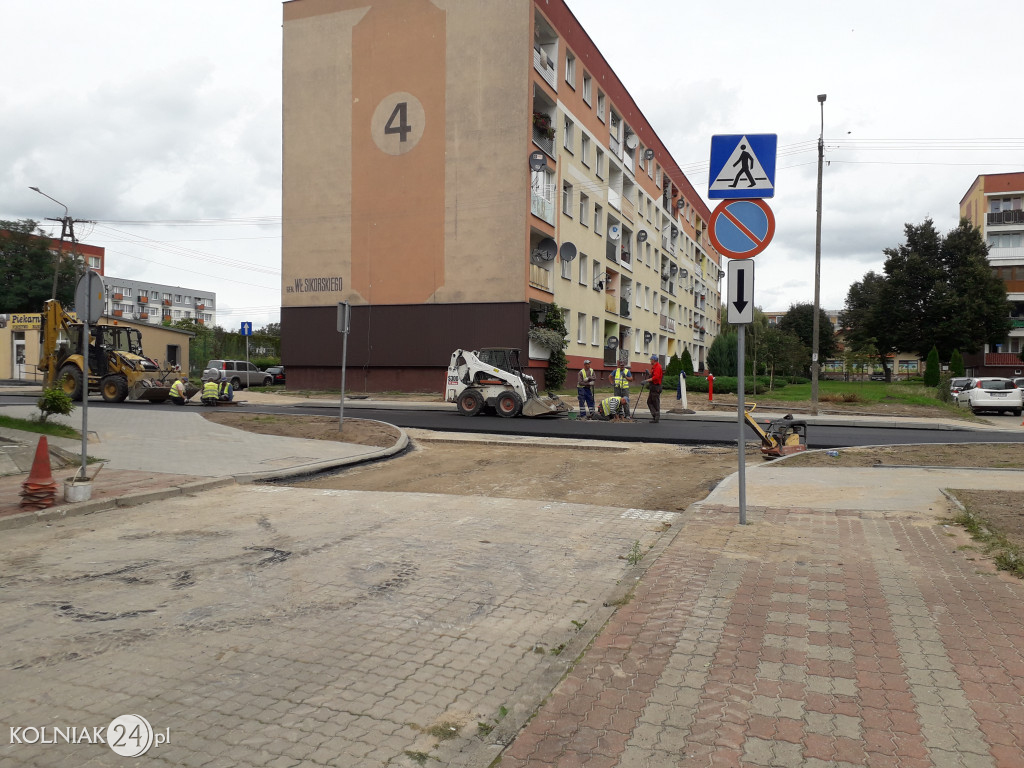 Przebudowa ulicy Sikorskiego w Kolnie