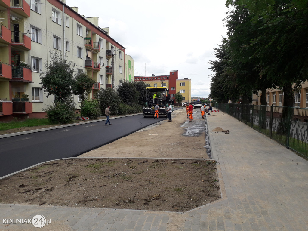 Przebudowa ulicy Sikorskiego w Kolnie