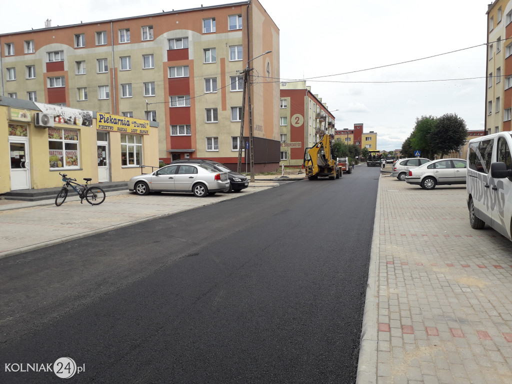 Przebudowa ulicy Sikorskiego w Kolnie