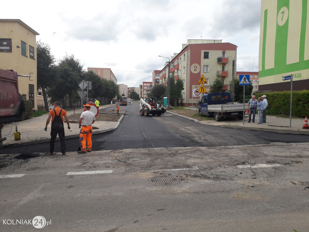 Przebudowa ulicy Sikorskiego w Kolnie