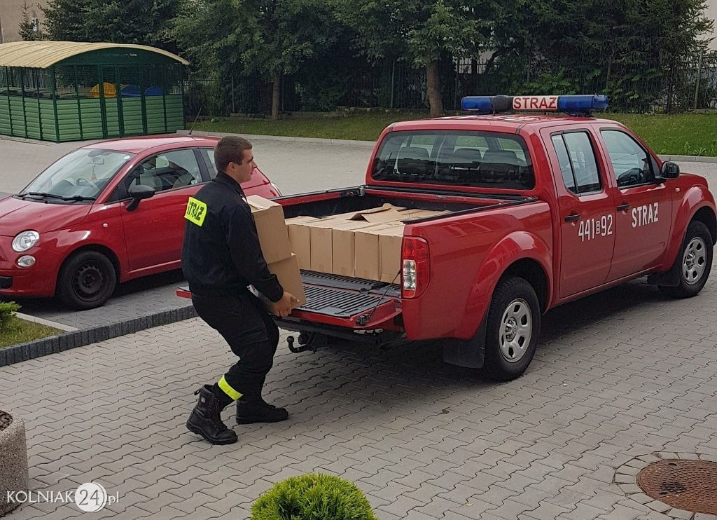  I etap dystrybucji środków dezynfekujących