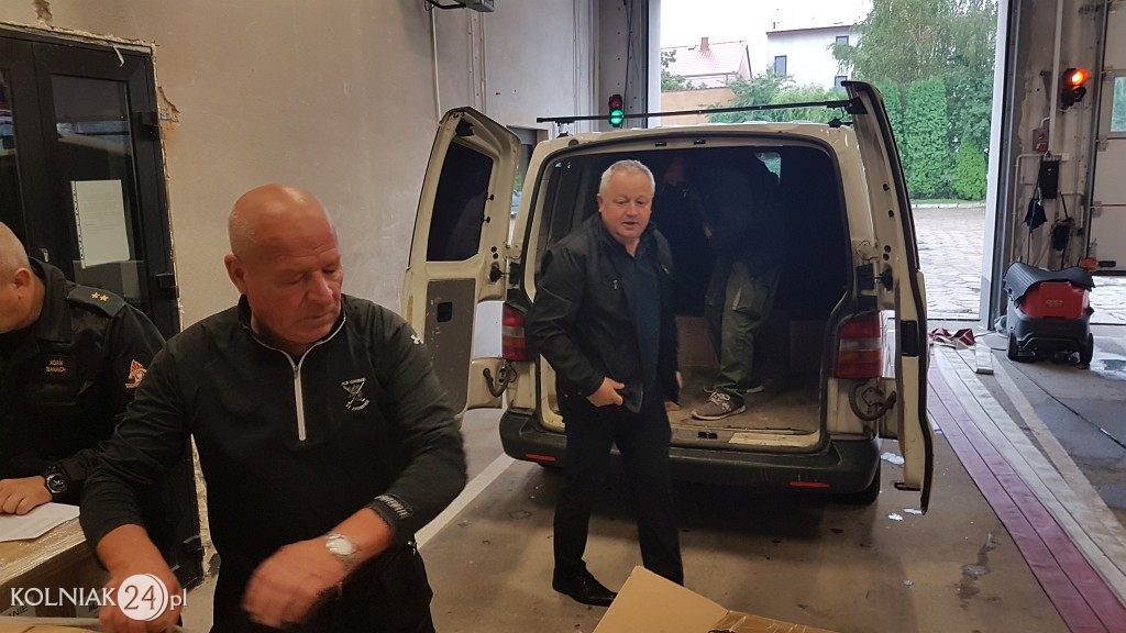  I etap dystrybucji środków dezynfekujących