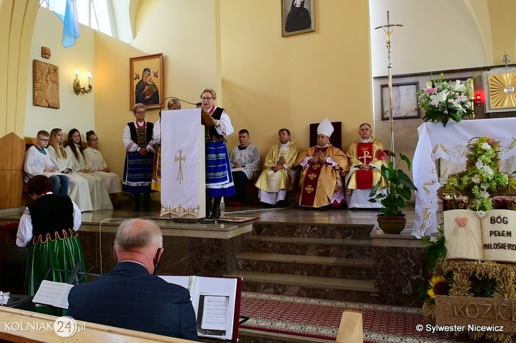Uroczysta Msza św. Dożynkowa w Koźle