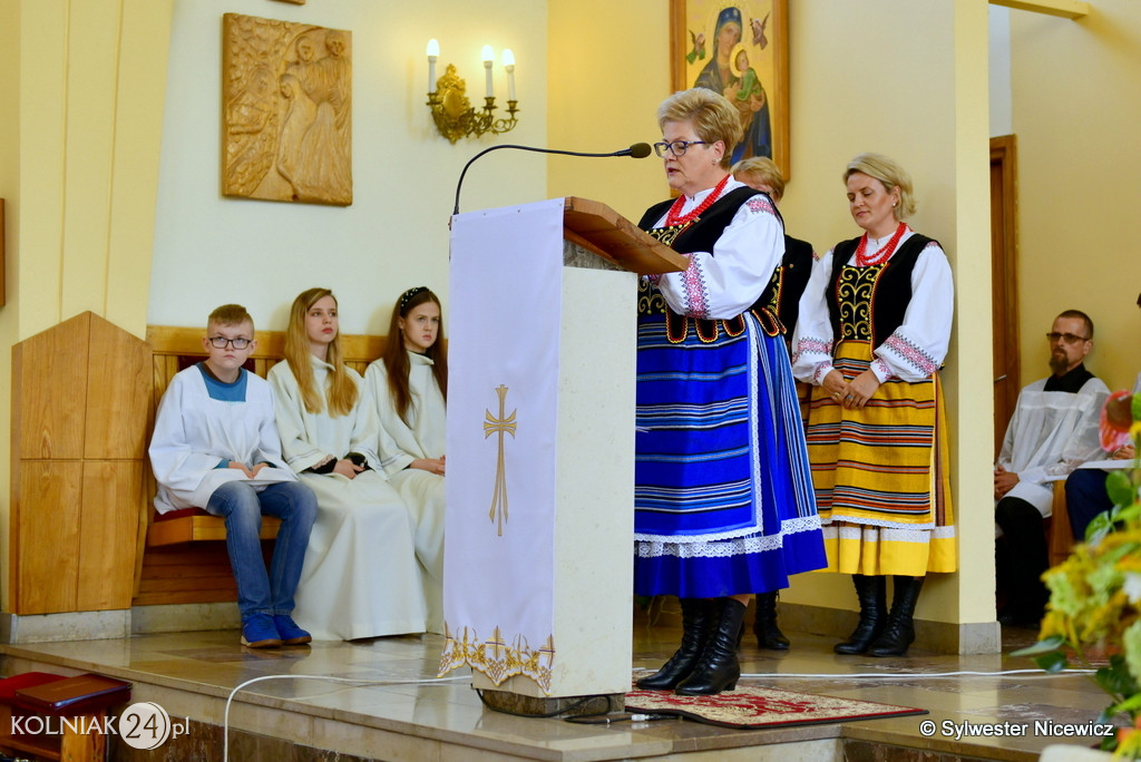Uroczysta Msza św. Dożynkowa w Koźle