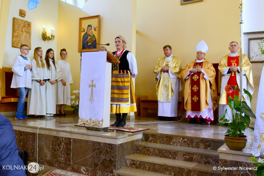 Uroczysta Msza św. Dożynkowa w Koźle