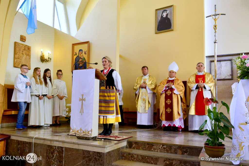 Uroczysta Msza św. Dożynkowa w Koźle